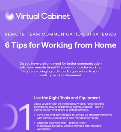 6 remote working tips