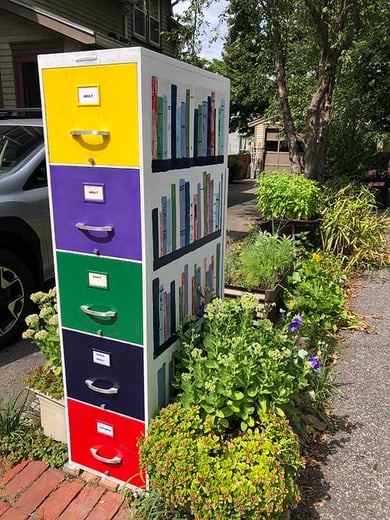 Filing Cabinet Little Free Library