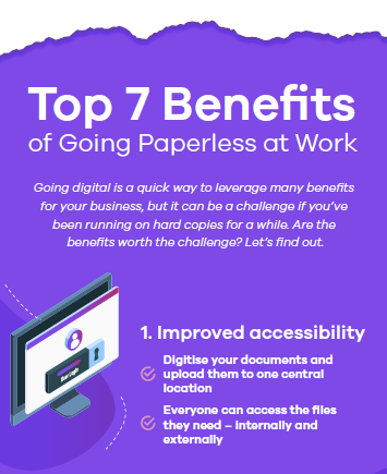 benefits of going paperless at work